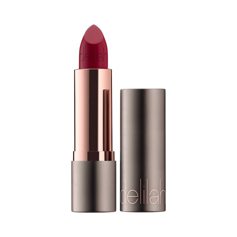 delilah  Colour Intense Cream Lipstick  Vintage  Long Lasting Hydrating Velvety Creamy Lipstick  Matte Finish  Infused with Vitamin E  Vegan  37g  013 Oz